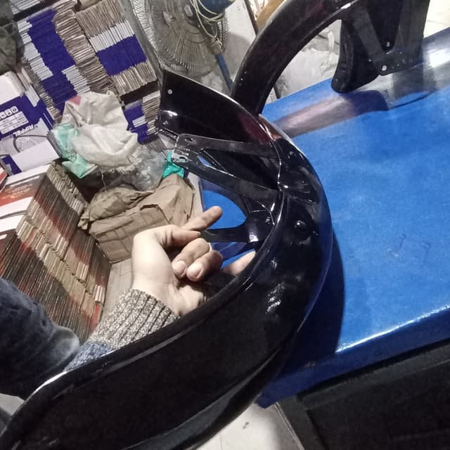 Mudguard black cd70